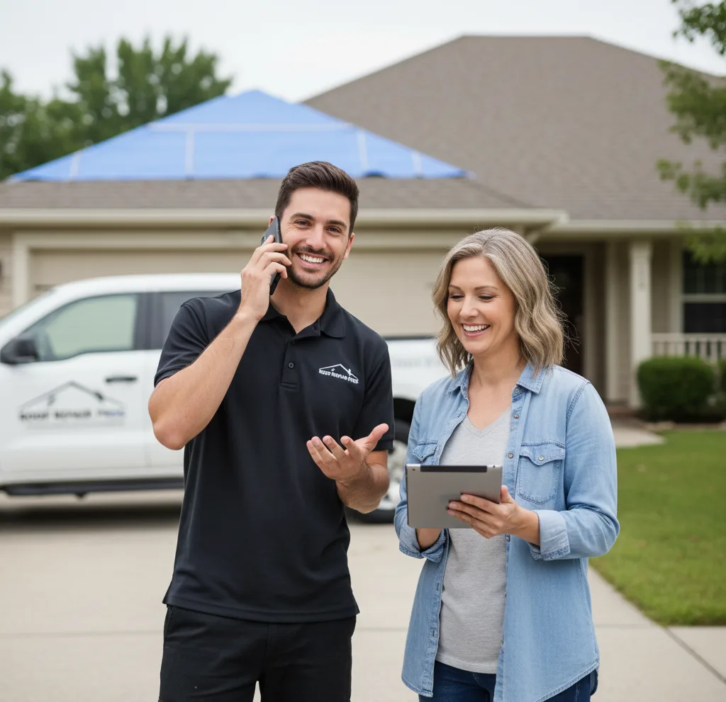 Modern Solutions Roof Repair customer support in Athens